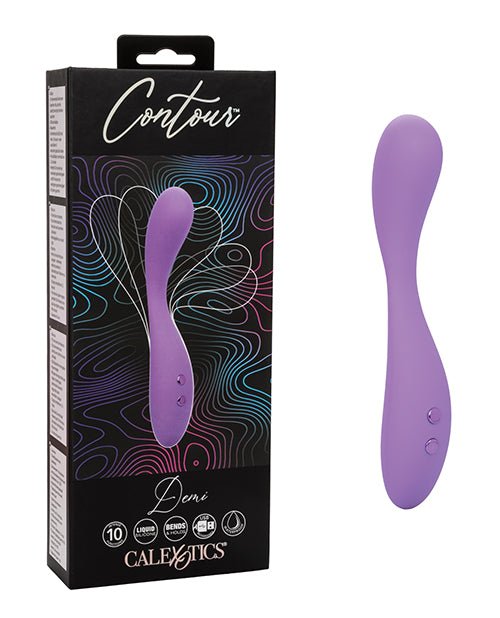 Contour Demi Flexible Massager - Purple | Shop Lowest Prices at Funlove.com