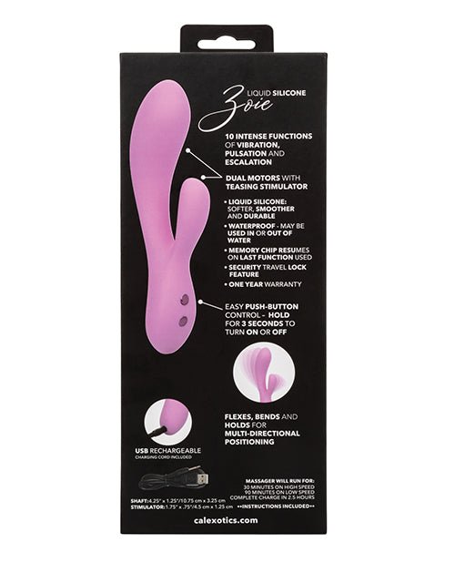 Contour Zoie Flexible Dual Massager - Pink | Shop Lowest Prices at Funlove.com