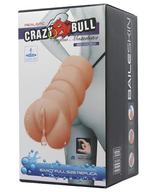 Crazy Bull No Lube Masturbator Sleeve - Vagina | Shop Lowest Prices at Funlove.com
