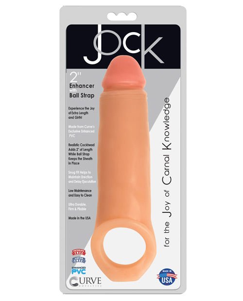 Curve Novelties Jock Enhancer 2" Extender w/ Ball Strap | Shop Lowest Prices at Funlove.com