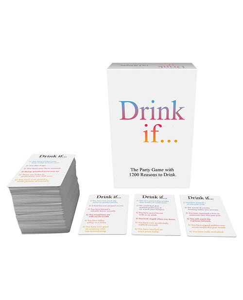 Drink If Card Game | Shop Lowest Prices at Funlove.com
