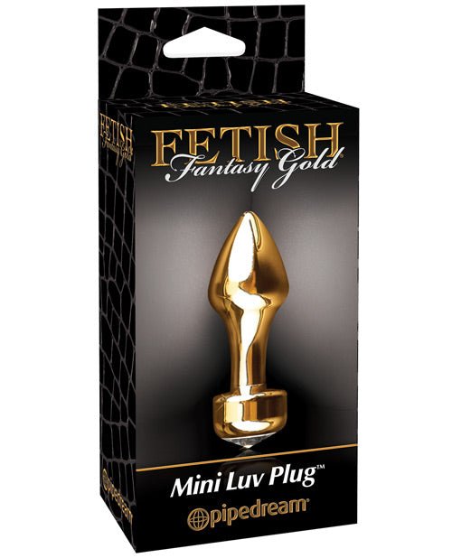 Fetish Fantasy Gold Mini Luv Plug - Gold | Shop Lowest Prices at Funlove.com