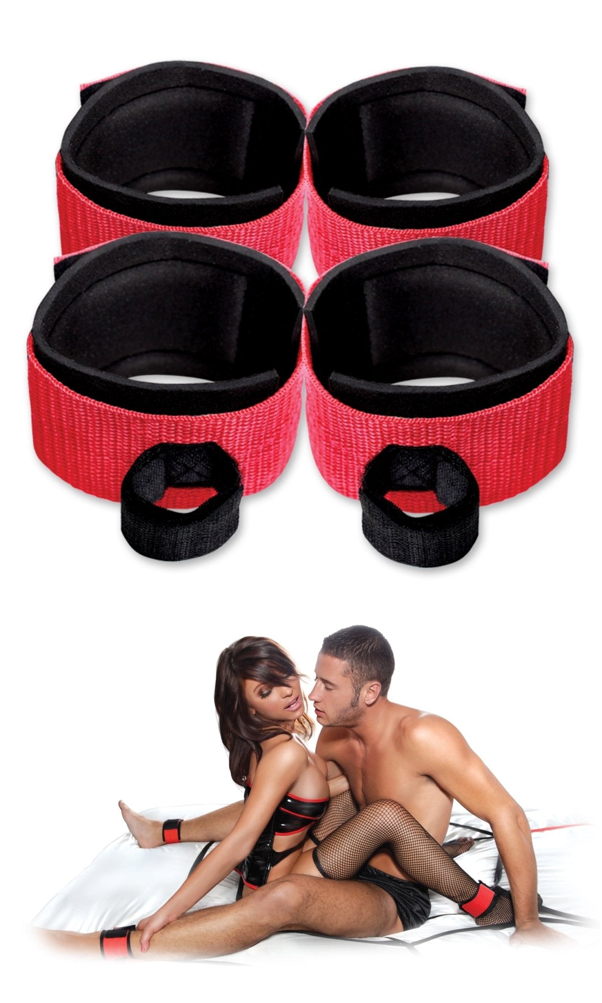 Fetish Fantasy Web - Bed Restraint System | Shop Lowest Prices at Funlove.com