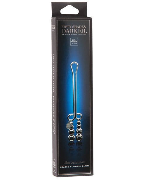 Fifty Shades Darker Just Sensation Beaded Clitoral Clamp | Shop Lowest Prices at Funlove.com