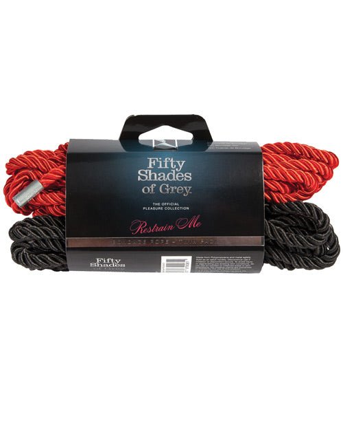 Fifty Shades Of Grey Restrain Me Bondage Rope Twin Pack | Shop Lowest Prices at Funlove.com