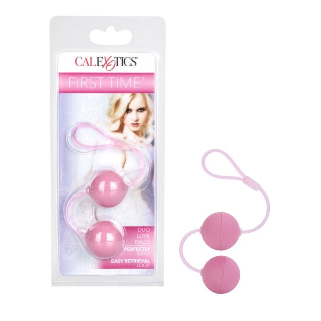 First Time® Love Balls Duo Lover - Pink | Shop Lowest Prices at Funlove.com