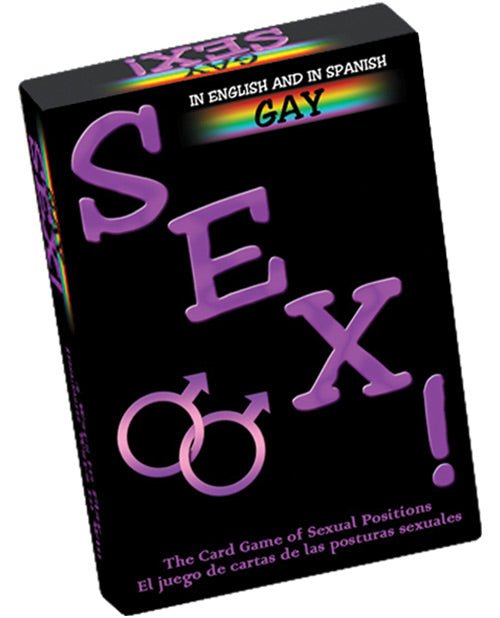 Gay Sex Card Game - Bilingual | Shop Lowest Prices at Funlove.com