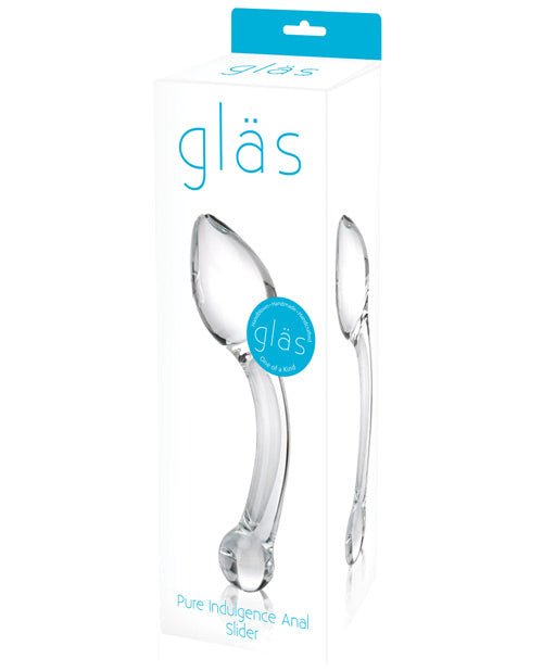 Glas Pure Indulgence Anal Slider - Clear | Shop Lowest Prices at Funlove.com