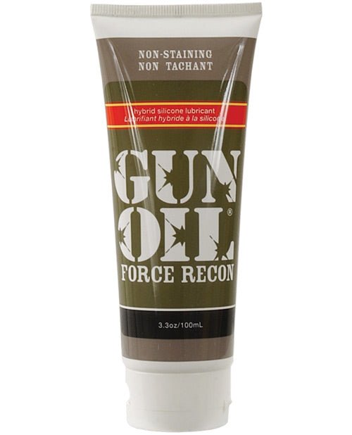Gun Oil Force Recon Hybrid Silicone Based Lube - 3.3 Oz Tube | Shop Lowest Prices at Funlove.com