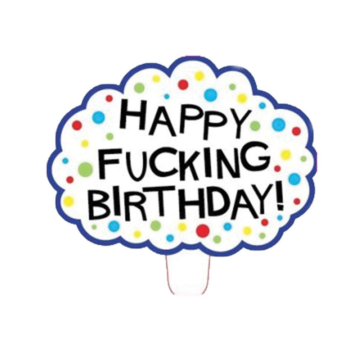 Happy Fucking Birthday Candle | Shop Lowest Prices at Funlove.com