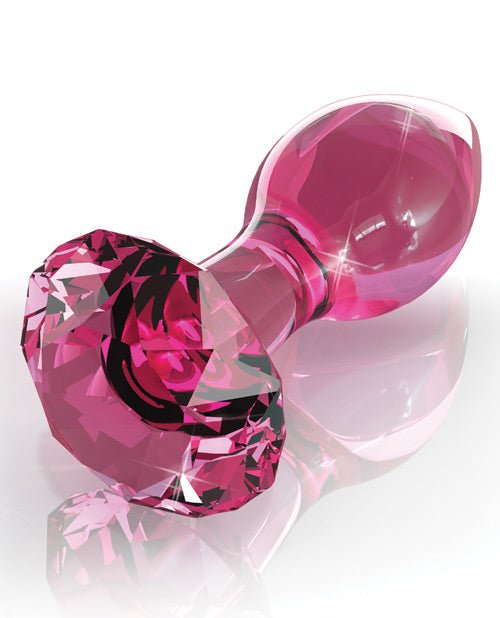Icicles No. 79 Hand Blown Glass Diamond Butt Plug | Shop Lowest Prices at Funlove.com