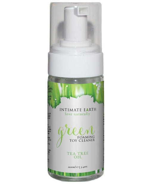 Intimate Earth Foaming Toy Cleaner - Green Tea Tree Oil | Shop Lowest Prices at Funlove.com