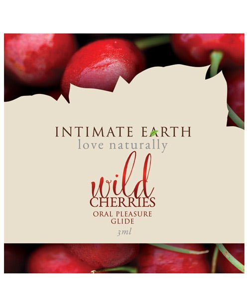 Intimate Earth Lubricant Foil - 3 Ml Wild Cherries | Shop Lowest Prices at Funlove.com