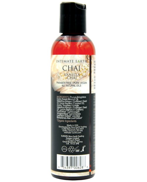 Intimate Earth Vanilla Chai Aromatherapy Massage Oil | Shop Lowest Prices at Funlove.com