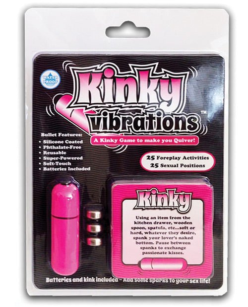 Kinky Vibrations Game W/bullet | Shop Lowest Prices at Funlove.com