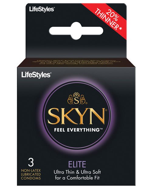 Lifestyles Skyn Elite - Pack Of 3 | Shop Lowest Prices at Funlove.com