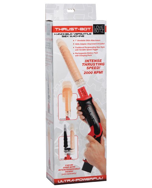 Lovebotz Thrust Bot Handheld Multi Speed Sex Machine | Shop Lowest Prices at Funlove.com
