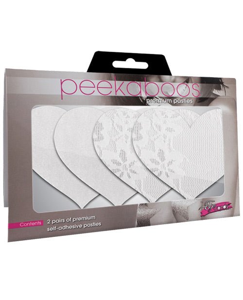 Luminous Hearts - White Pack Of 2 | Shop Lowest Prices at Funlove.com