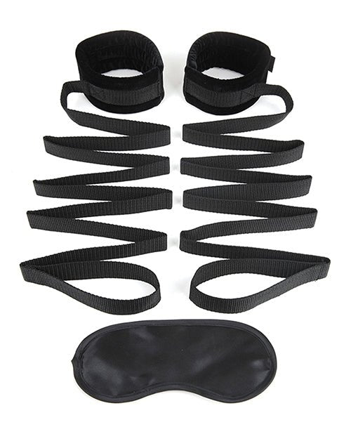 Lux Fetish Bondage Bed Strap Restraint System | Shop Lowest Prices at Funlove.com