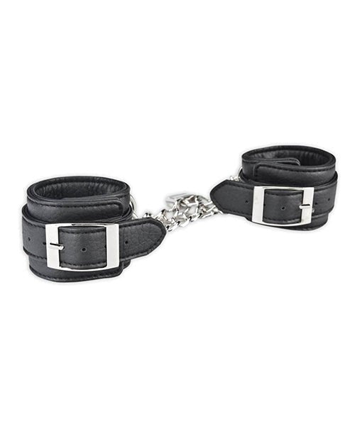 Lux Fetish Unisex Leatherette Cuffs | Shop Lowest Prices at Funlove.com