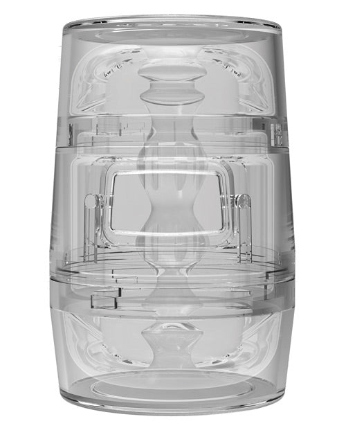 Main Squeeze Pop Off Optix - Crystal Pussy & Ass | Shop Lowest Prices at Funlove.com