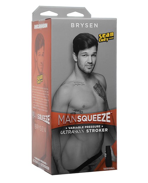 Man Squeeze Ultraskyn Ass Stroker - Brysen | Shop Lowest Prices at Funlove.com