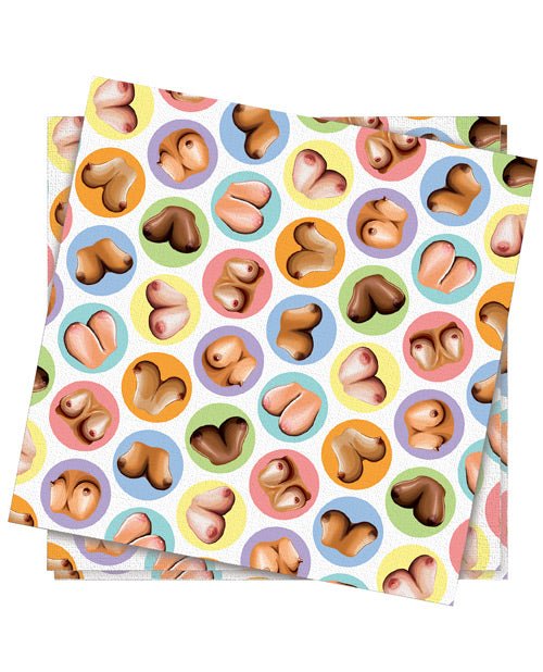 Mini - boob Napkins - Pack Of 8 | Shop Lowest Prices at Funlove.com