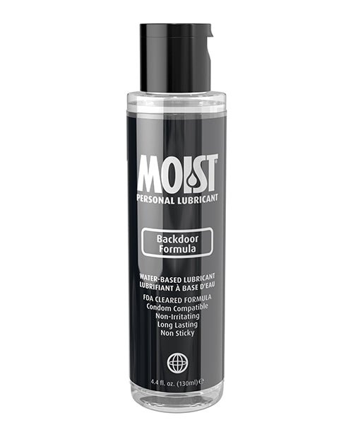 Moist Backdoor Formula Water - based Personal Lubricant - 4.4oz | Shop Lowest Prices at Funlove.com