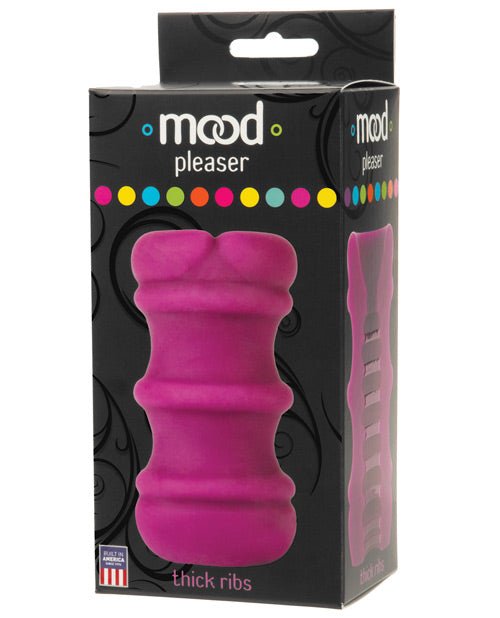 Mood Ultraskyn Thick Ribbed Stroker | Shop Lowest Prices at Funlove.com