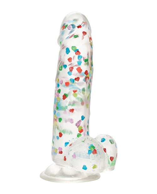 Naughty Bits I Love Dick Heart Filled Dong - Multicolor | Shop Lowest Prices at Funlove.com