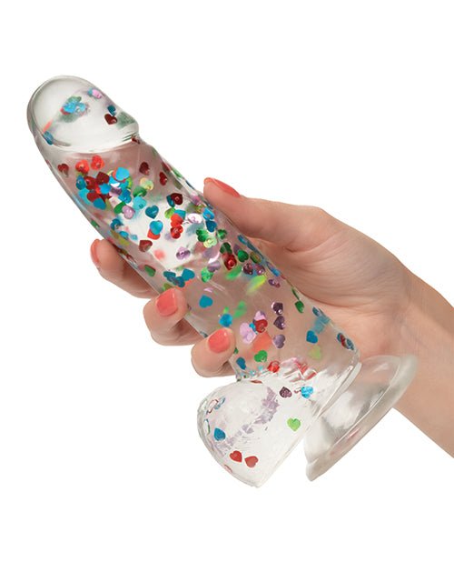 Naughty Bits I Love Dick Heart Filled Dong - Multicolor | Shop Lowest Prices at Funlove.com