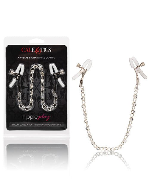 Nipple Play Crystal Nipple Clamps | Shop Lowest Prices at Funlove.com