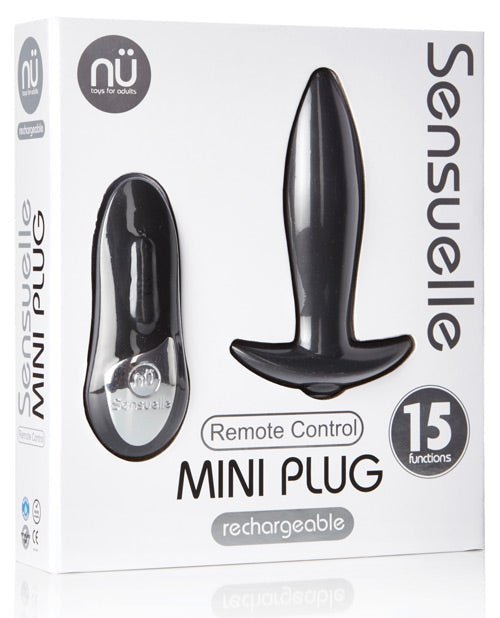 Nu Sensuelle Remote Control Rechargeable Mini Plug | Shop Lowest Prices at Funlove.com