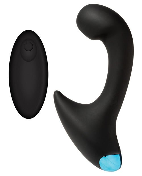 Optimale Vibrating P Massager W/wireless Remote - Black | Shop Lowest Prices at Funlove.com