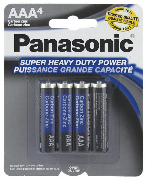 Panasonic Super Heavy Duty Battery Aaa - Pack Of 4 | Shop Lowest Prices at Funlove.com
