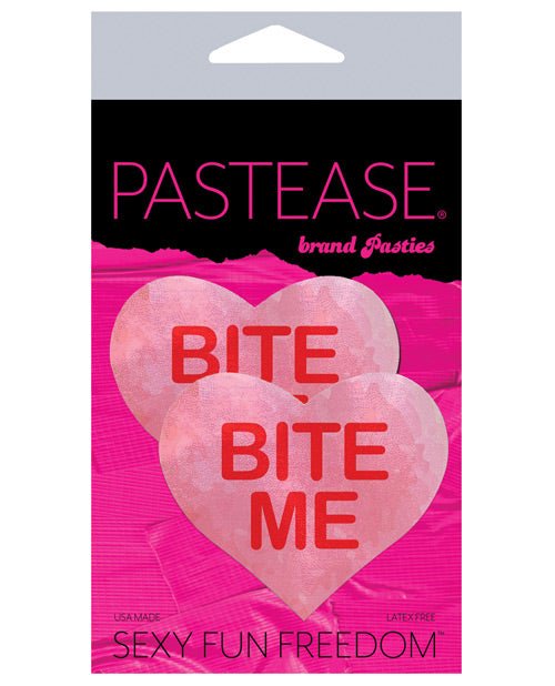 Pastease Bite Me Heart - Pink/red O/s | Shop Lowest Prices at Funlove.com