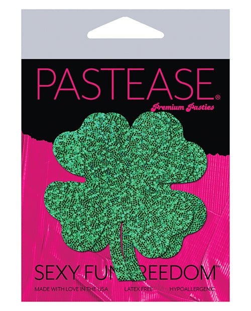 Pastease Glitter Four Leaf Clover - Green O/s | Shop Lowest Prices at Funlove.com