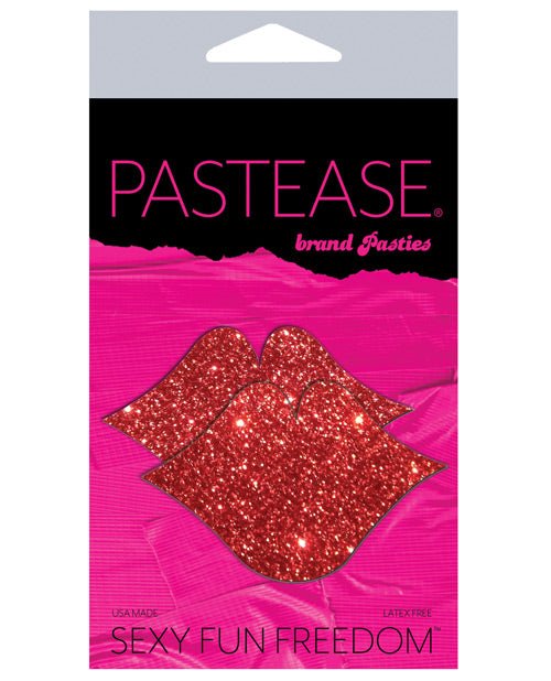 Pastease Glitter Lips - Red O/s | Shop Lowest Prices at Funlove.com