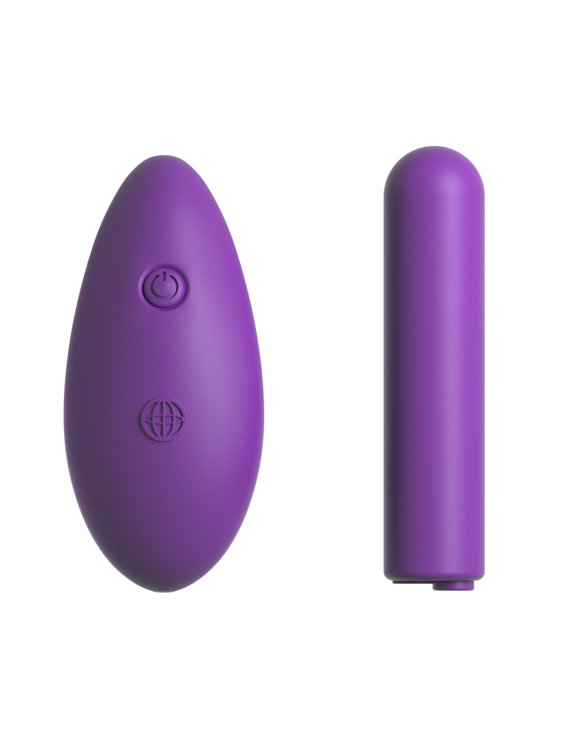 Fantasy For Her Crotchless Panty Thrill Her - Purple