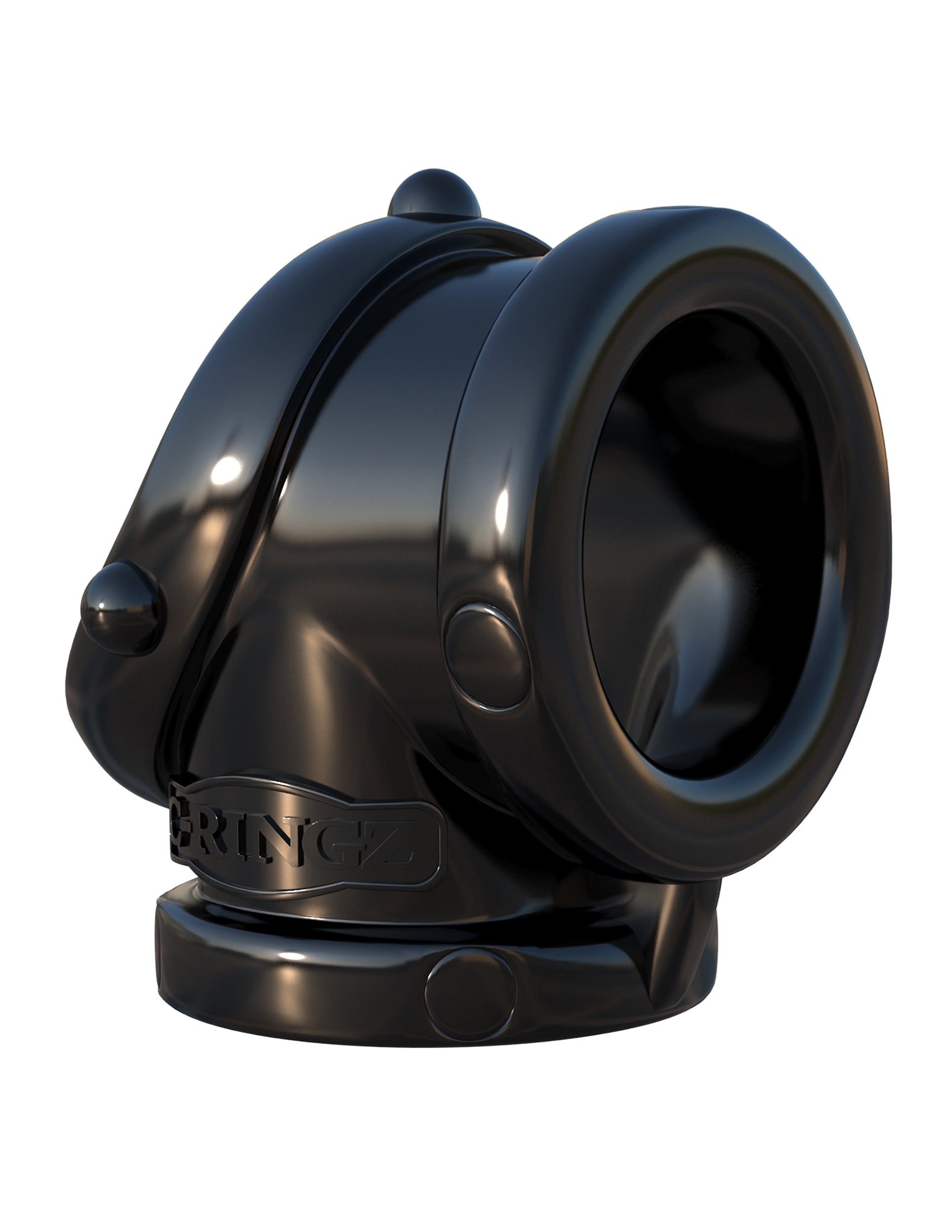 Fantasy C-ringz Rock Hard Cock Pipe - Black