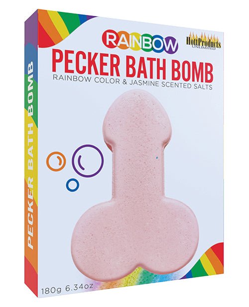 Rainbow Pecker Bath Bomb | Shop Lowest Prices at Funlove.com