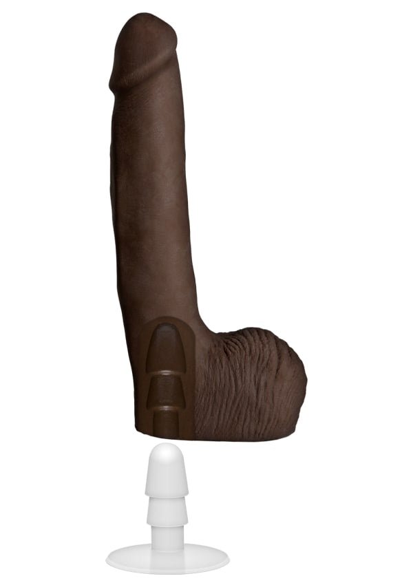 Rob Piper Cock W/balls & Suction Cup - Chocolate | Shop Lowest Prices at Funlove.com
