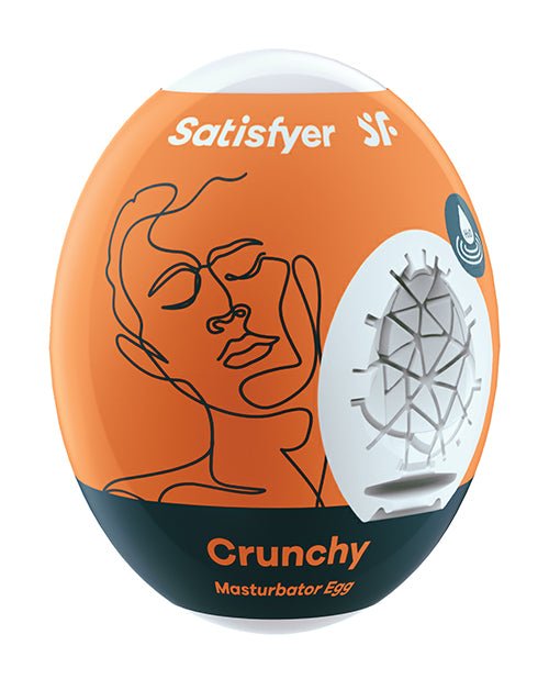 Satisfyer Masturbator Egg - Crunchy | Shop Lowest Prices at Funlove.com