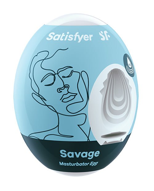 Satisfyer Masturbator Egg - Savage | Shop Lowest Prices at Funlove.com