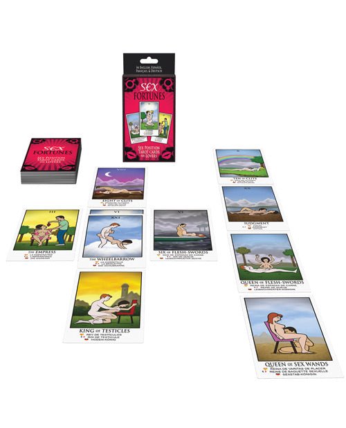 Sex Fortunes Tarot Cards For Lovers | Shop Lowest Prices at Funlove.com