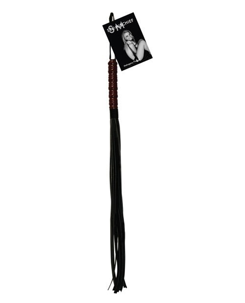 Sex & Mischief Mahogany Flogger | Shop Lowest Prices at Funlove.com