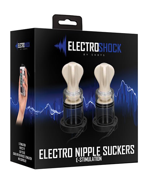 Shots Electroshock Nipple Suckers - Clear | Shop Lowest Prices at Funlove.com