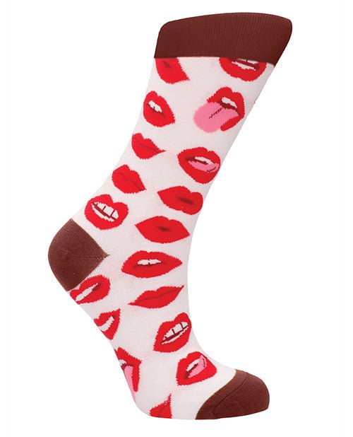 Shots Sexy Socks Lip Love - Female | Shop Lowest Prices at Funlove.com