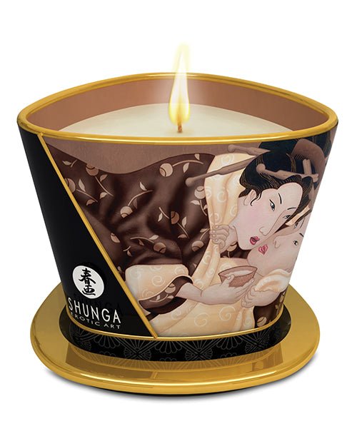 Shunga Massage Candle Excitation Intoxicating Chocolate | Shop Lowest Prices at Funlove.com