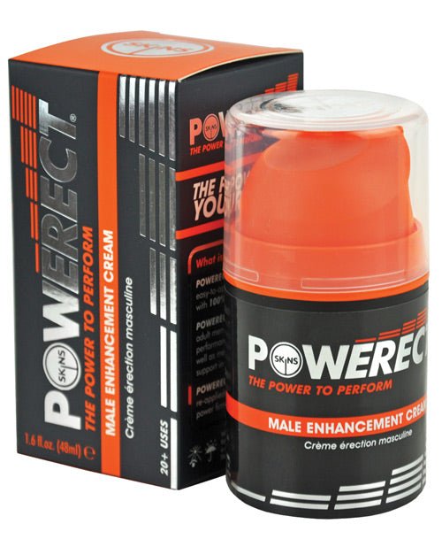 Skins Powerect Arousal Cream 48 ml. Pump | Shop Lowest Prices at Funlove.com